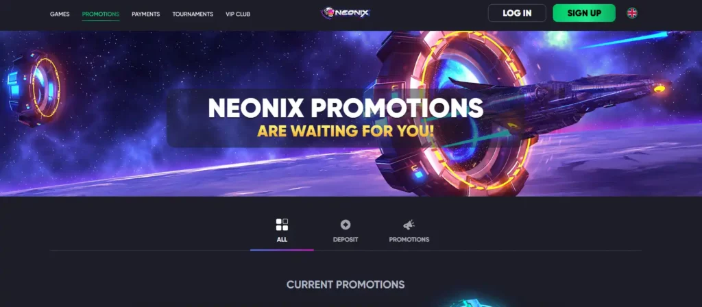 neonix main promotions